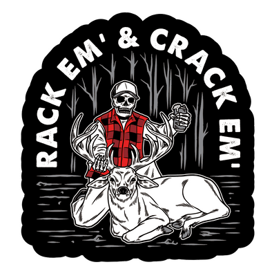 Crack Em Sticker