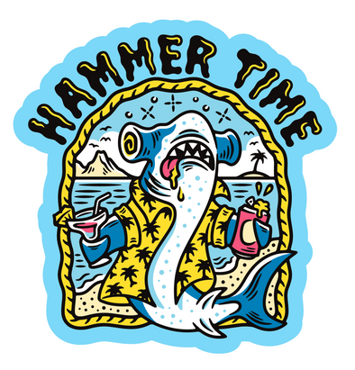 Hammer Time Sticker