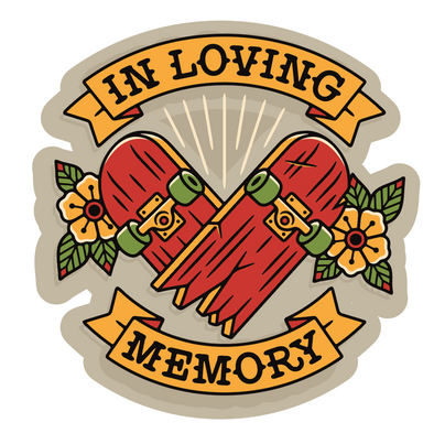 In Loving Memory Sticker