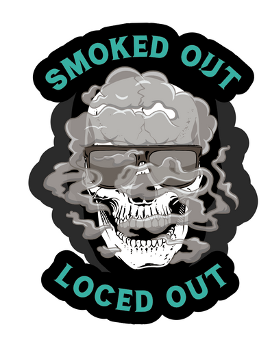 Smoked Out Sticker